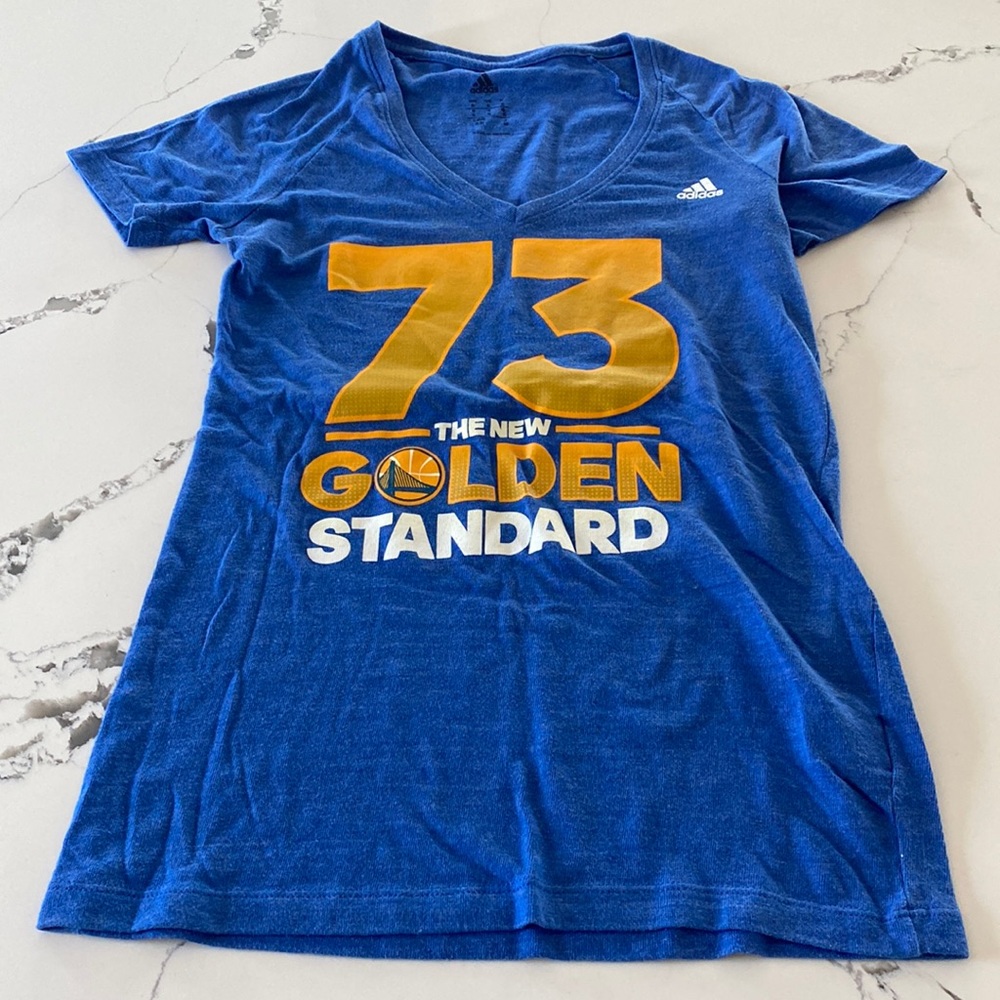 Golden State Warriors limited edition 2016 season women’s adidas t-shirt | Small
